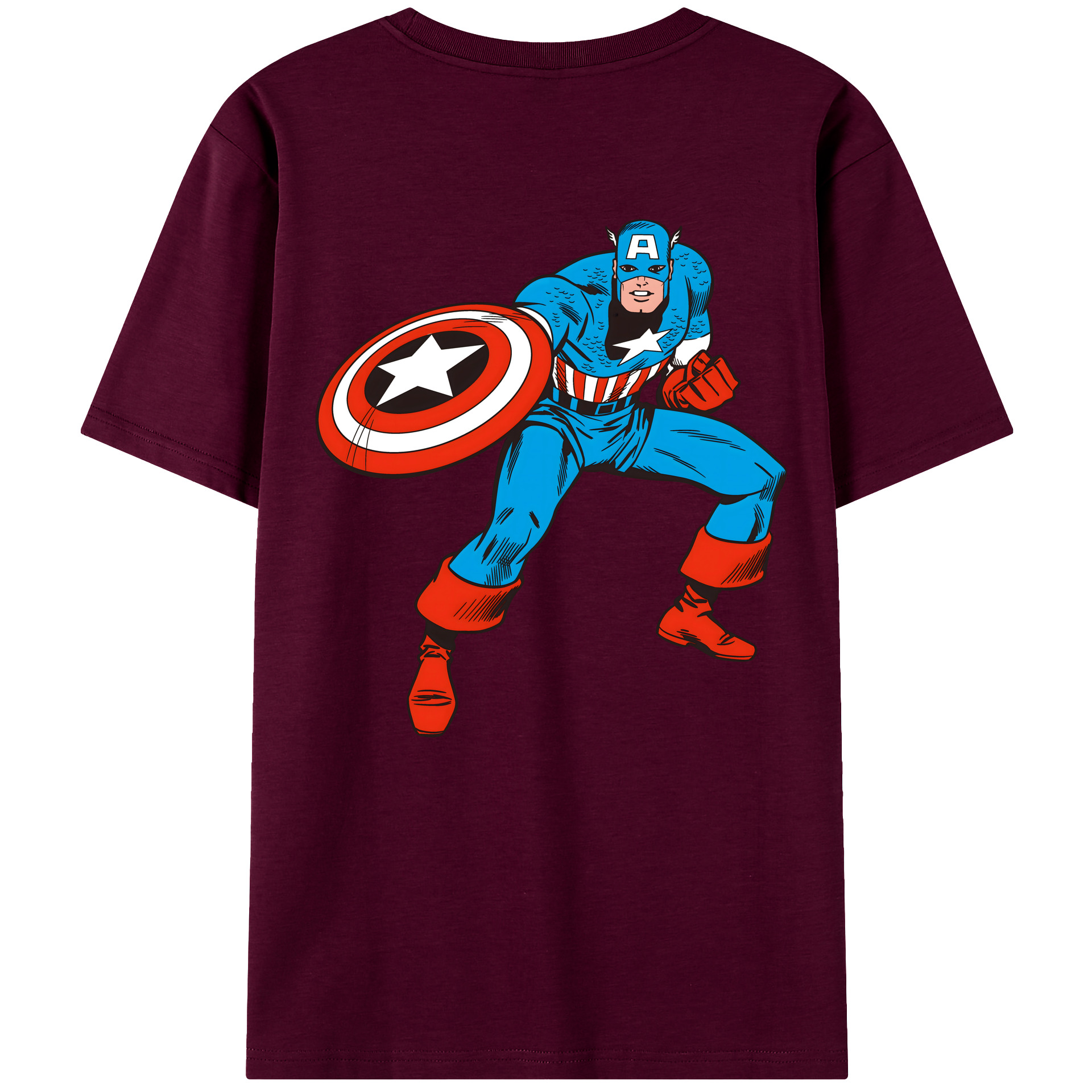 （画像用） アベンジャーズ The Avengers レディース半袖Tシャツ(バックプリント)